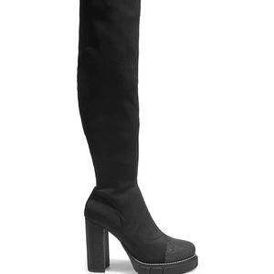 Public Desire Critic Over the Knee Boot Size 9